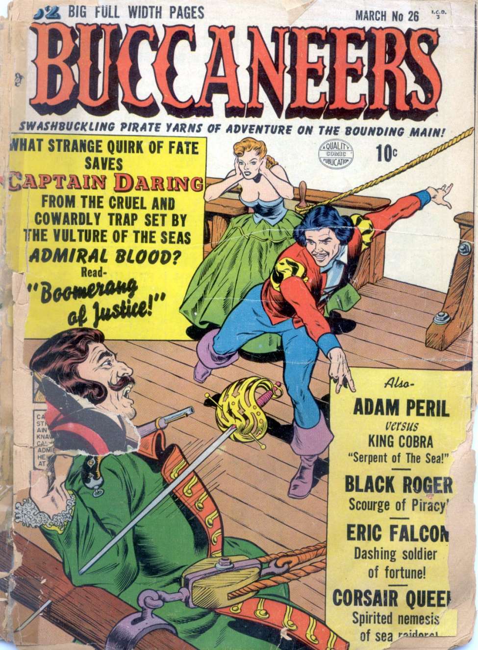 Comic Book Cover For Buccaneers 26