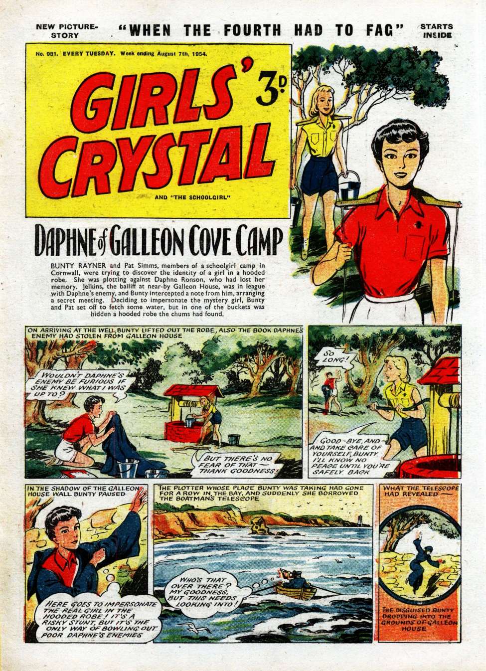 Comic Book Cover For Girls' Crystal 981