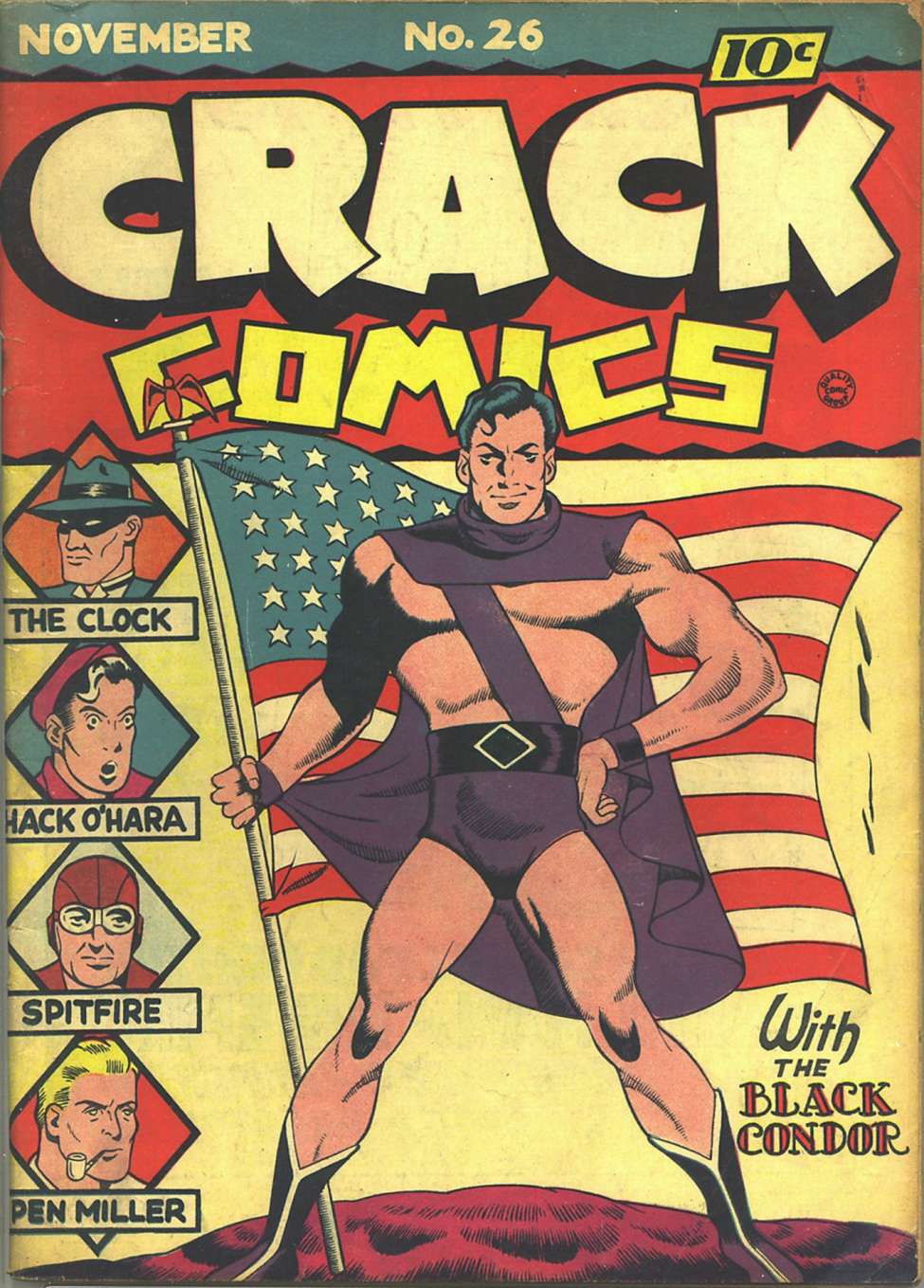 Book Cover For Crack Comics 26 - Version 2
