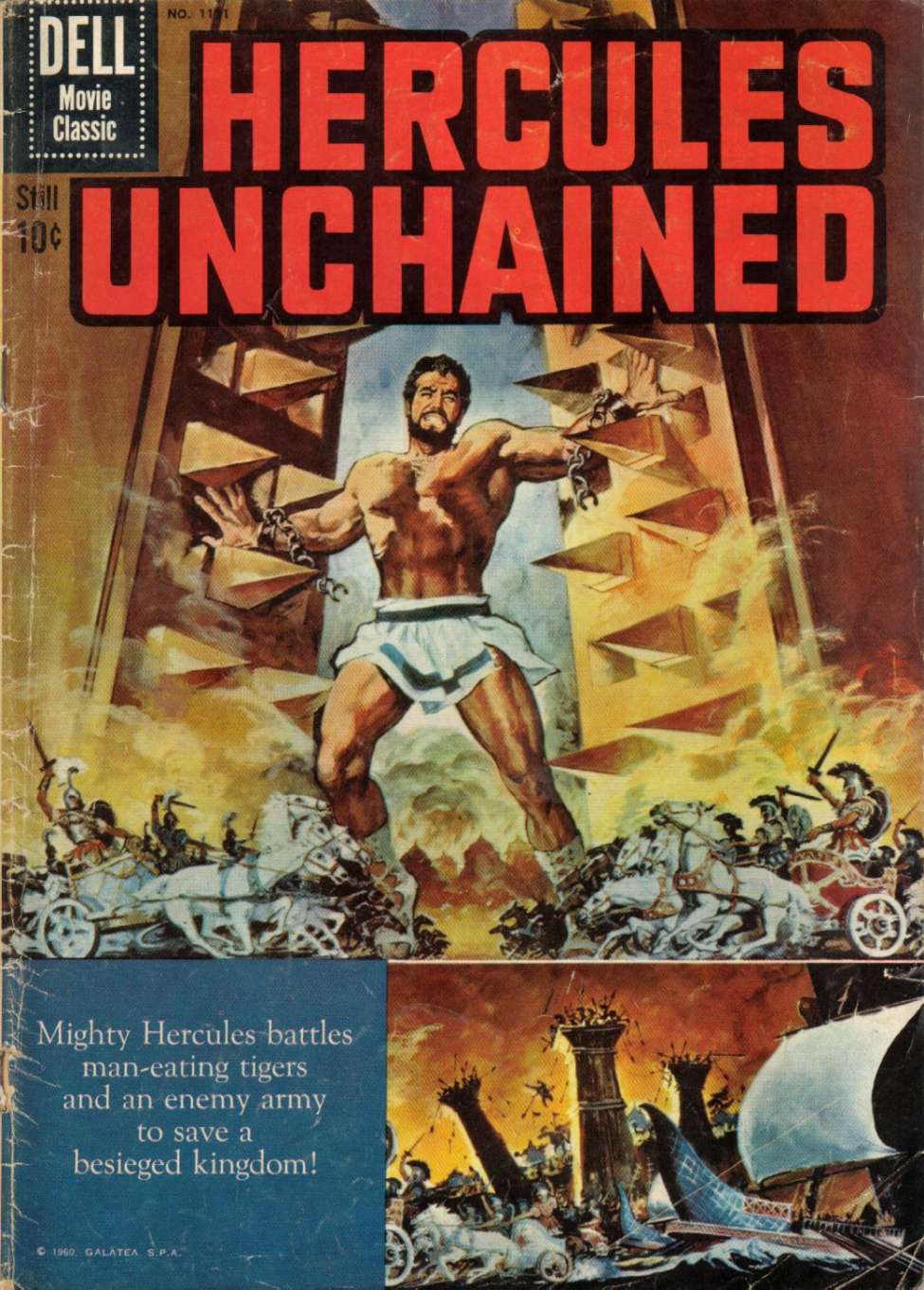 Comic Book Cover For 1121 - Hercules Unchained