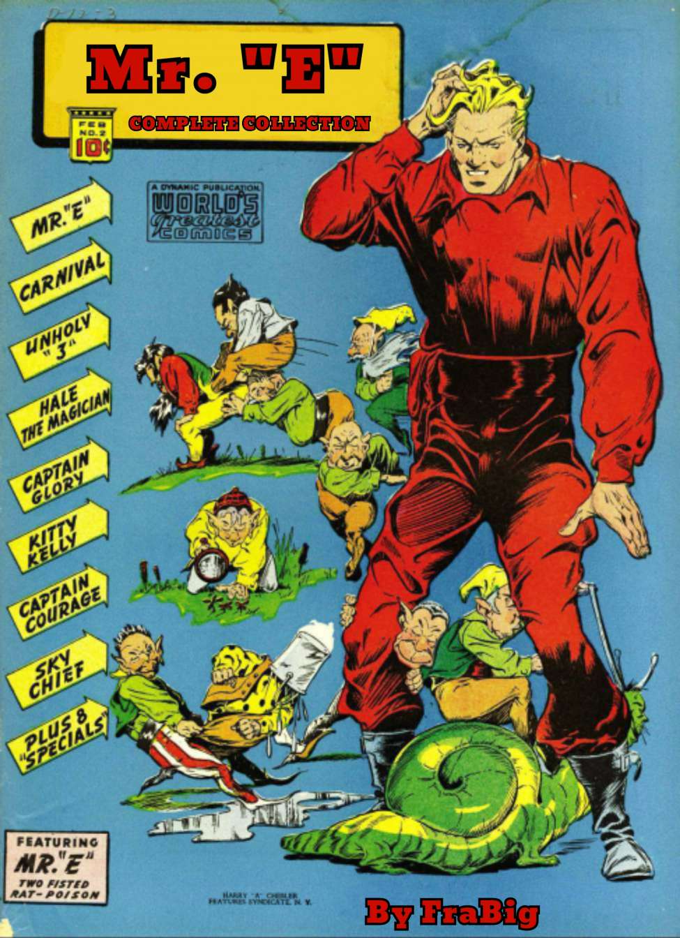Comic Book Cover For Mr. "E" Complete Collection