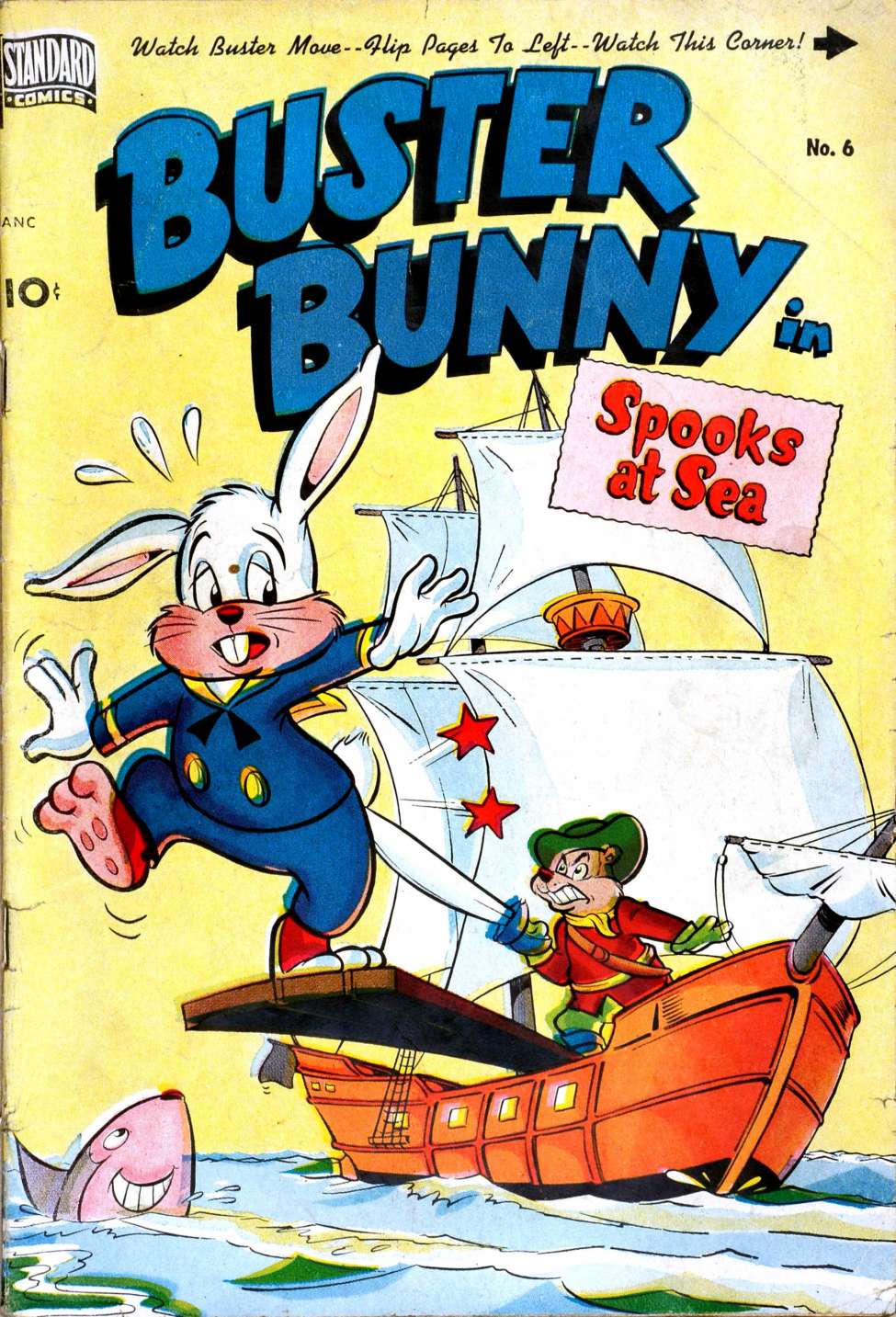 Book Cover For Buster Bunny 6