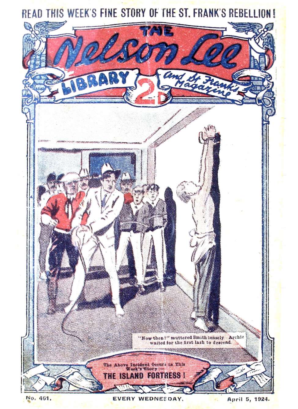 Comic Book Cover For Nelson Lee Library s1 461 - The Island Fortress