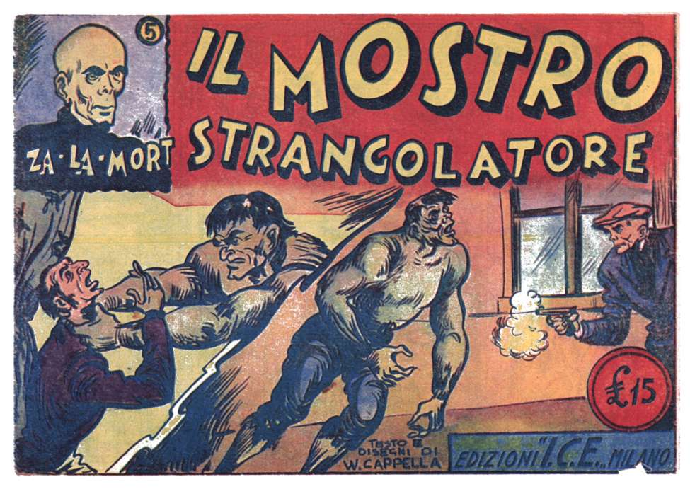 Book Cover For Za-La-Mort 5 - Il Mostro Strangalatore
