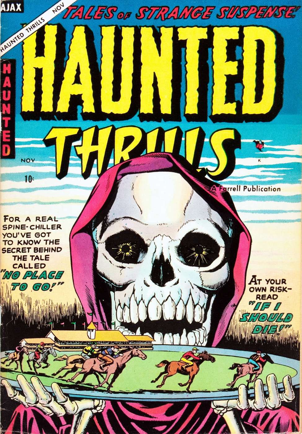 Comic Book Cover For Haunted Thrills 18 - Version 1