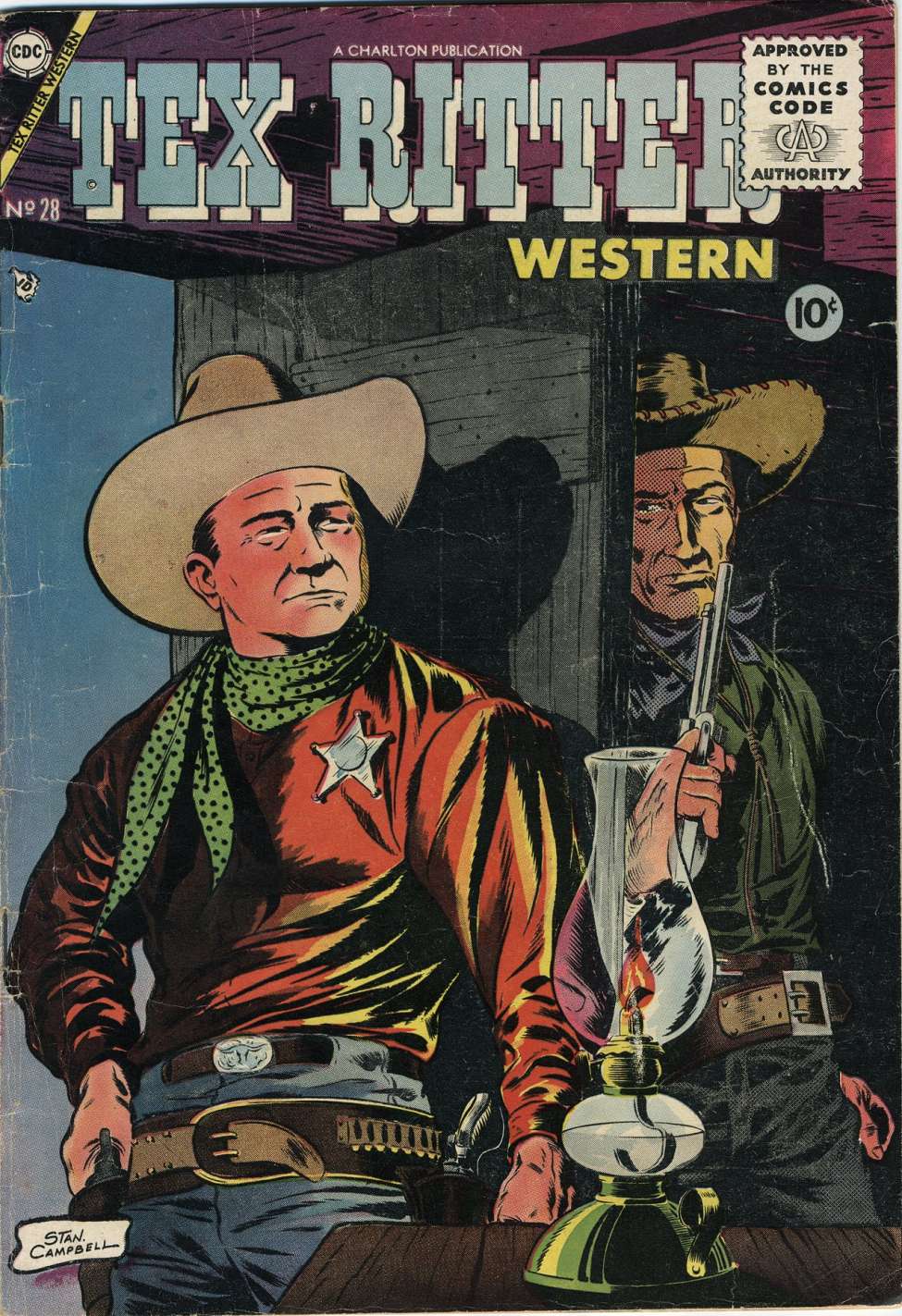 Book Cover For Tex Ritter Western 28