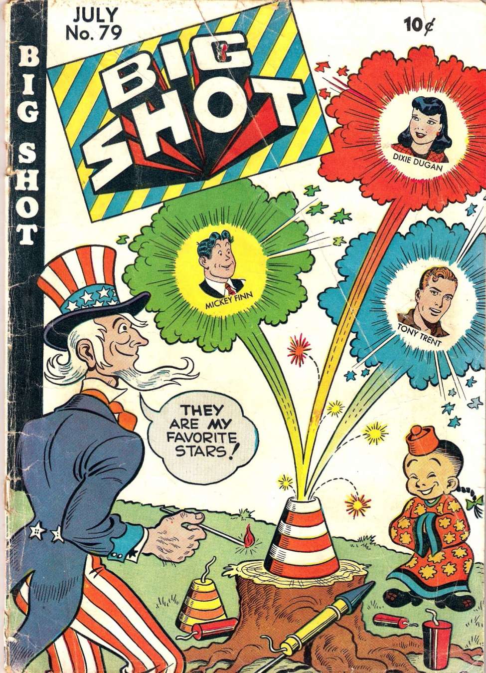 Comic Book Cover For Big Shot 79