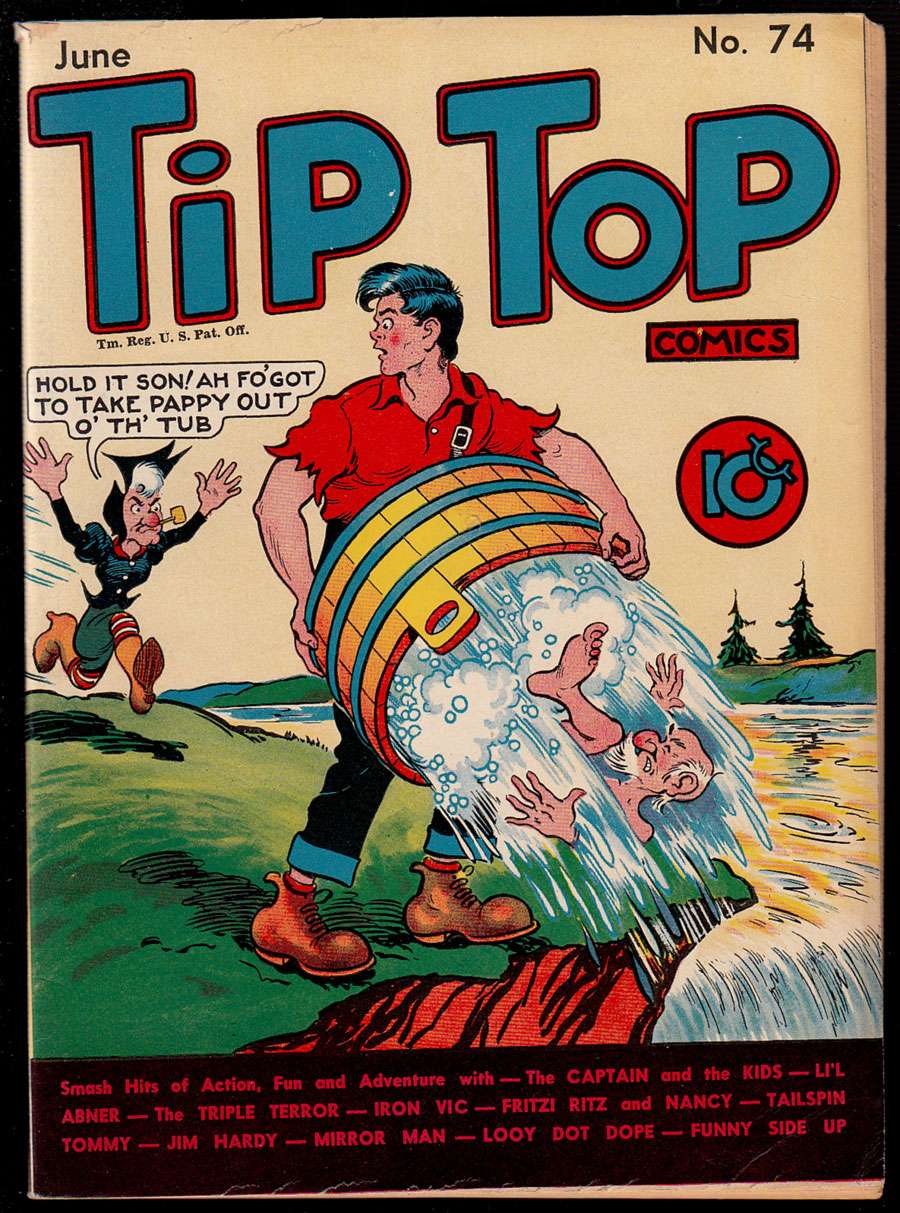 Book Cover For Tip Top Comics 74