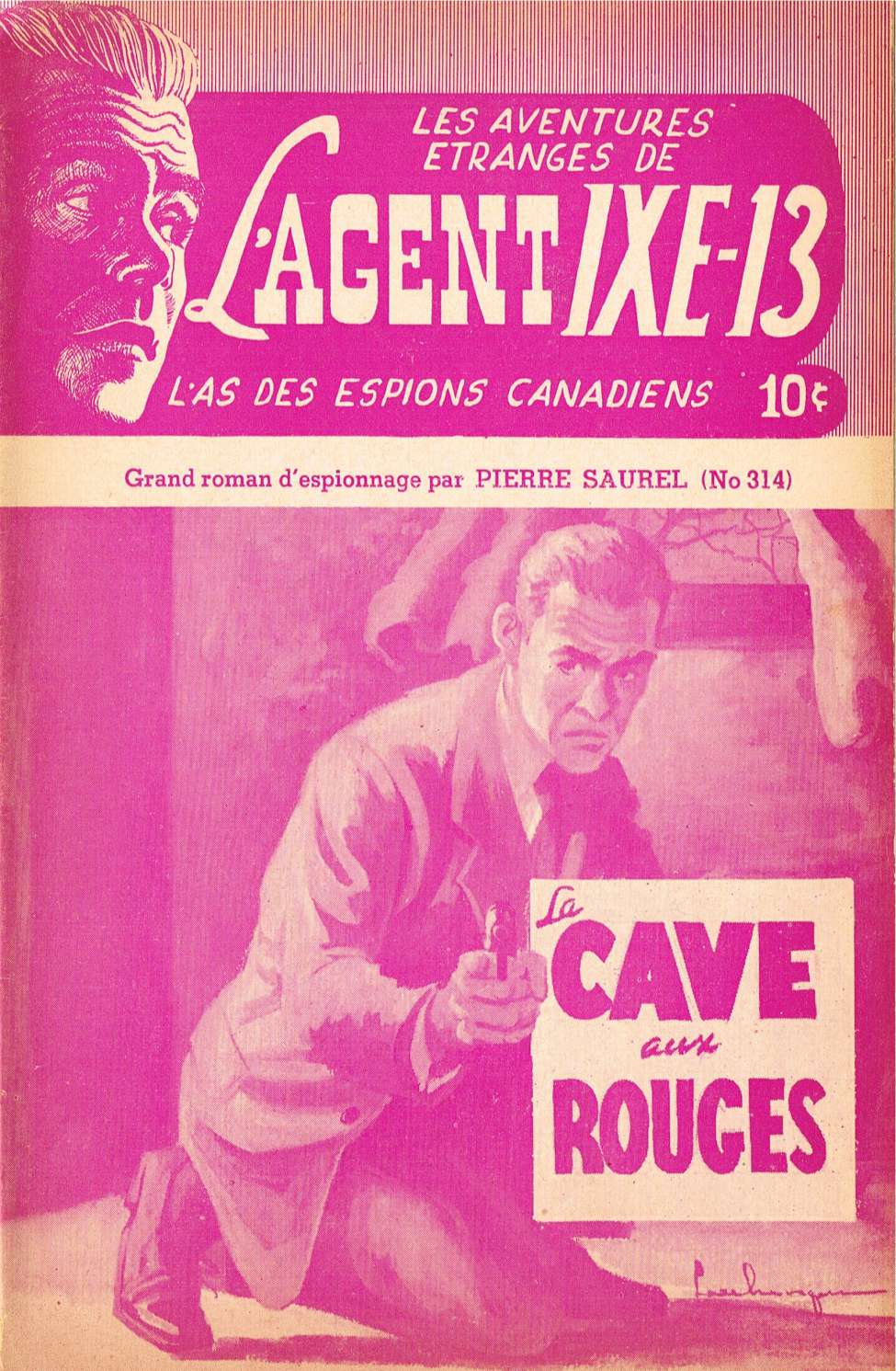 Book Cover For L'Agent IXE-13 v2 314 - La Cave aux rouges