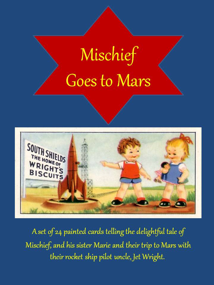 Book Cover For Mischief Goes to Mars