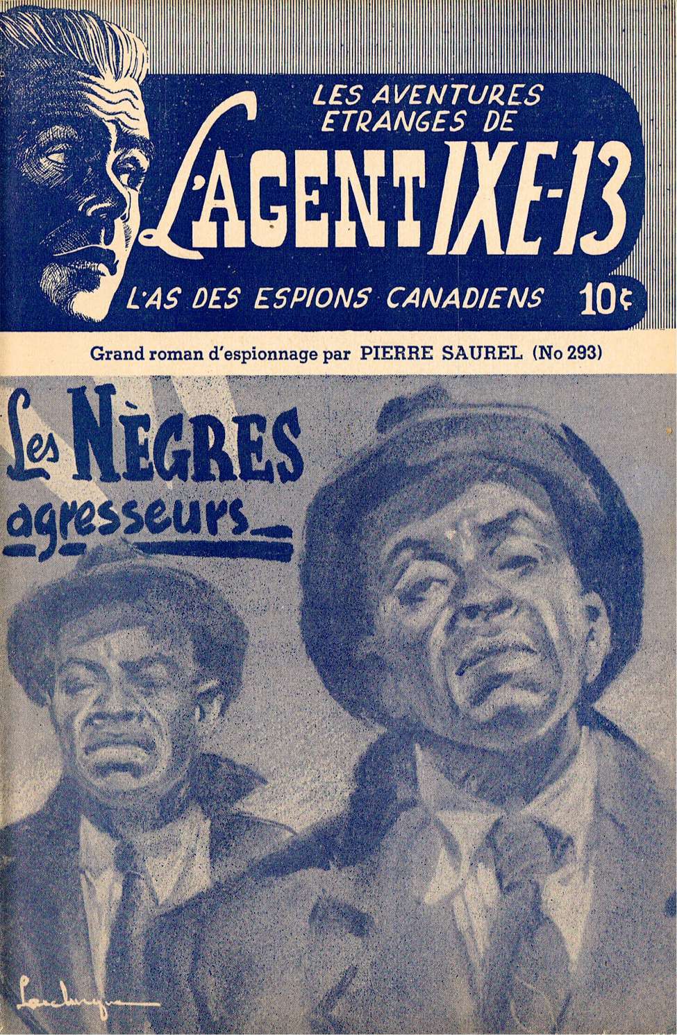 Book Cover For L'Agent IXE-13 v2 293 - Les nègres agresseurs