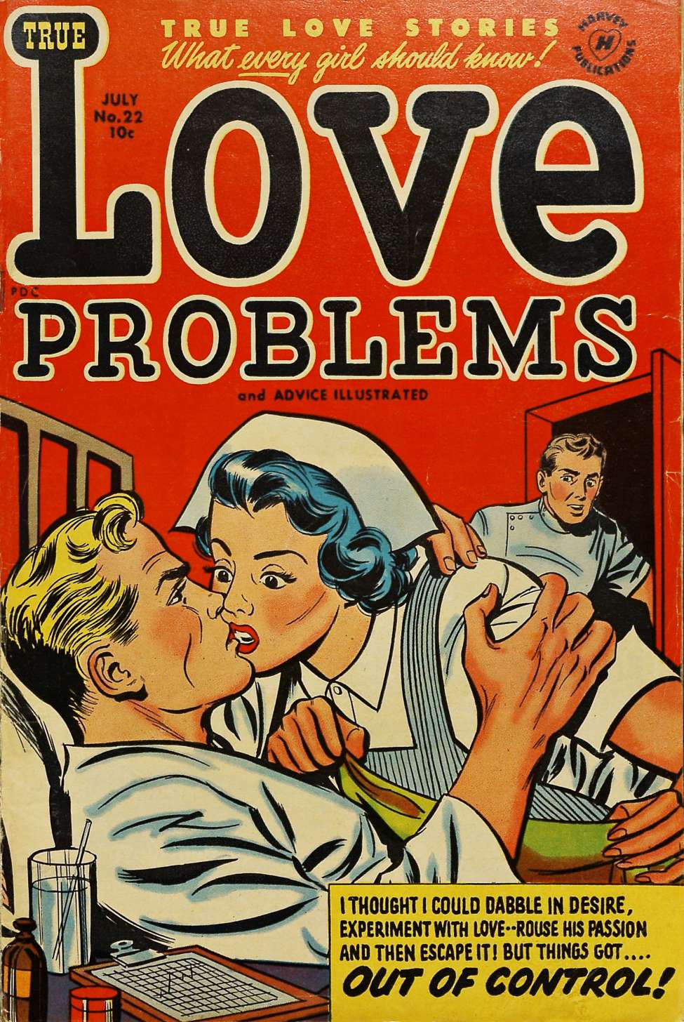 Comic Book Cover For True Love Problems and Advice Illustrated 22