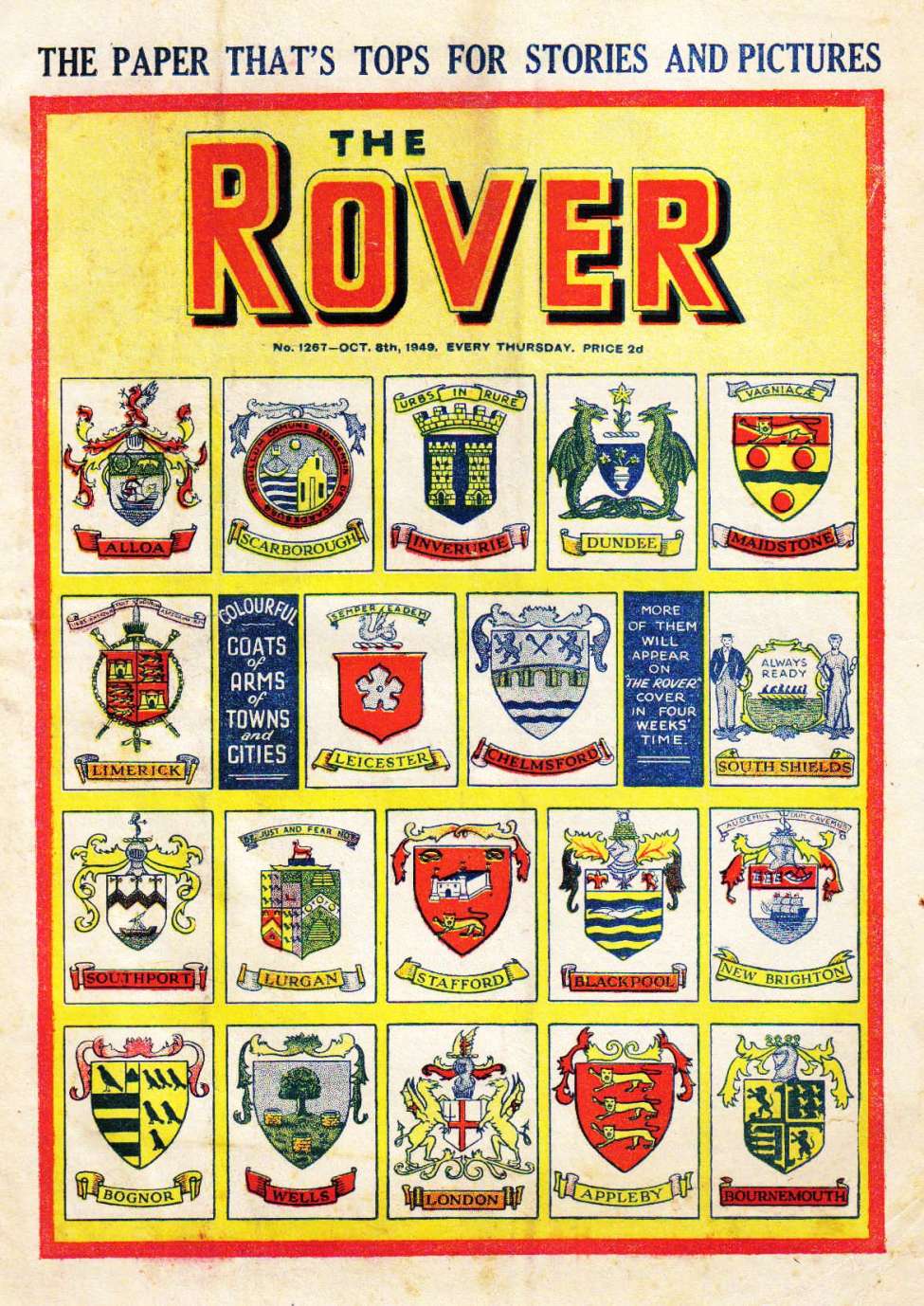 Book Cover For The Rover 1267