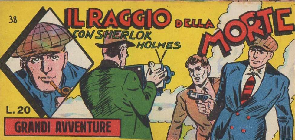 Comic Book Cover For Collana Grandi Avventure 38 - Sherlok Holmes