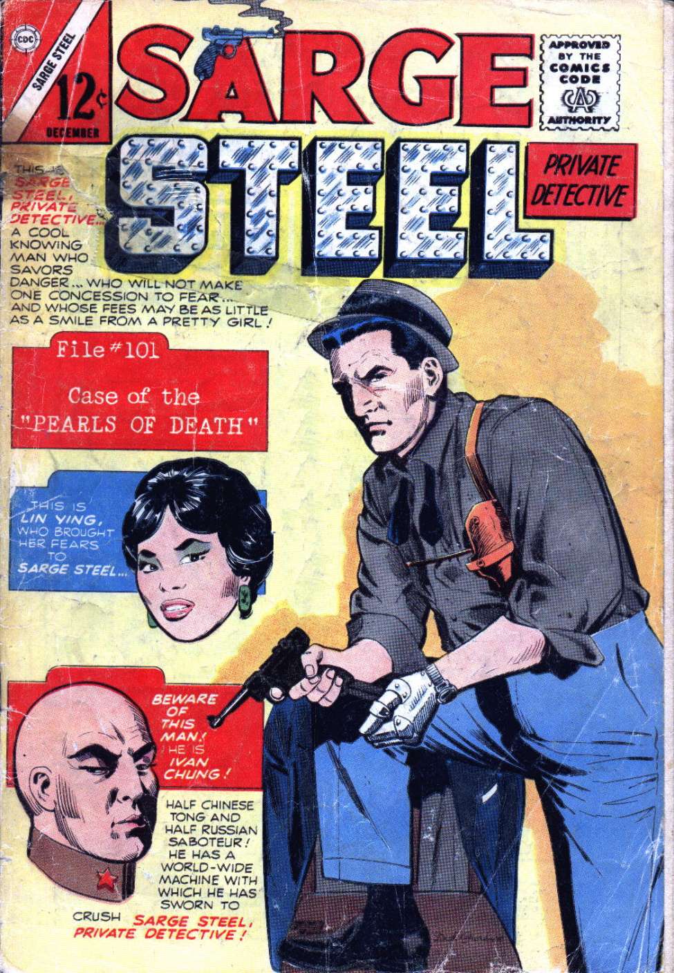 Book Cover For Sarge Steel 1