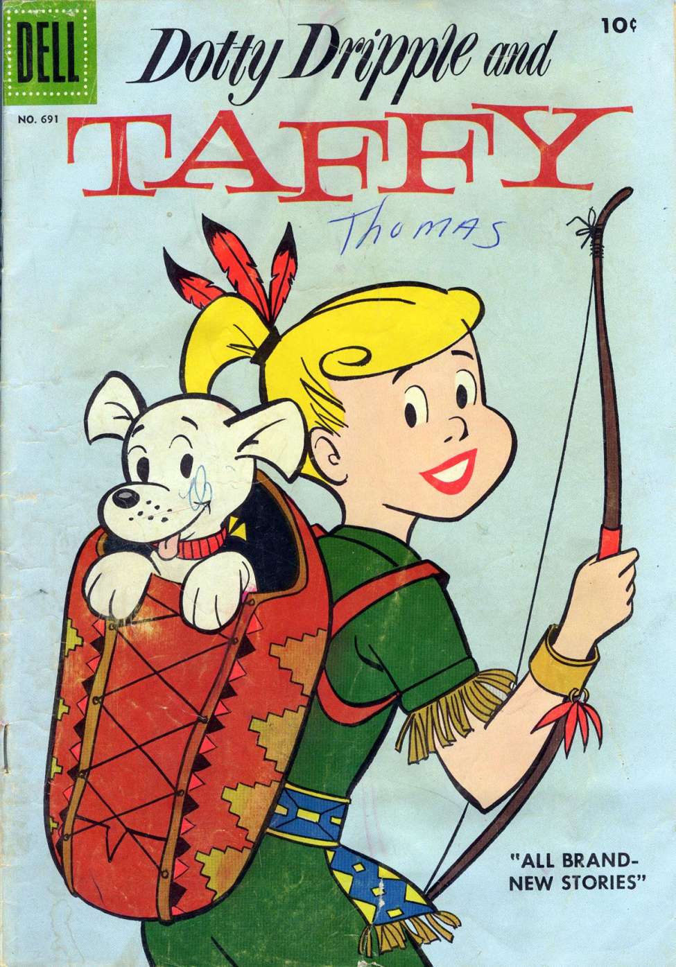 Comic Book Cover For 0691 - Dotty Dripple and Taffy