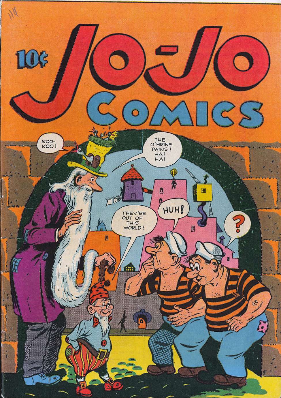 Comic Book Cover For Jo-Jo Comics 1