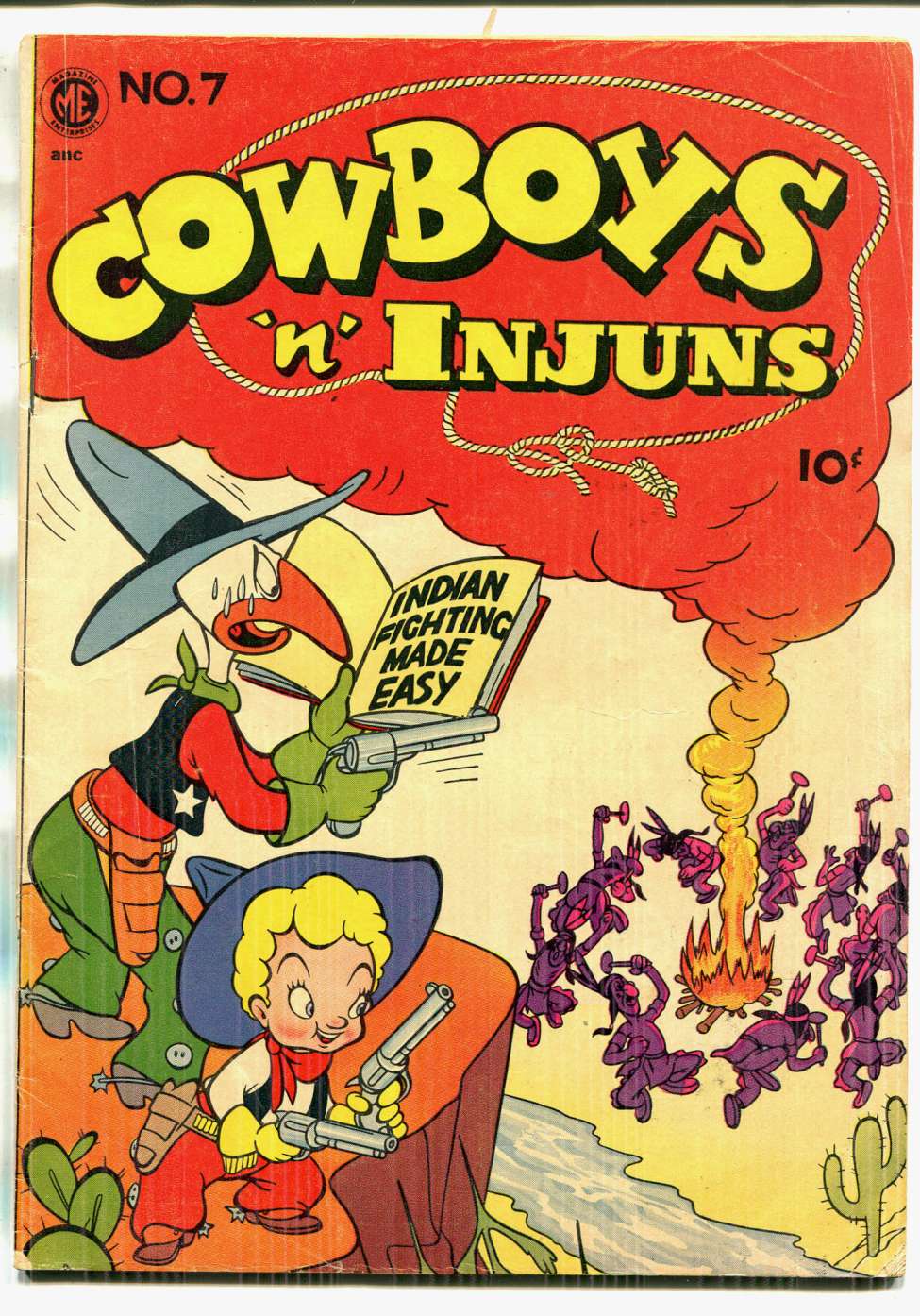 Book Cover For Cowboys 'N' Injuns 7