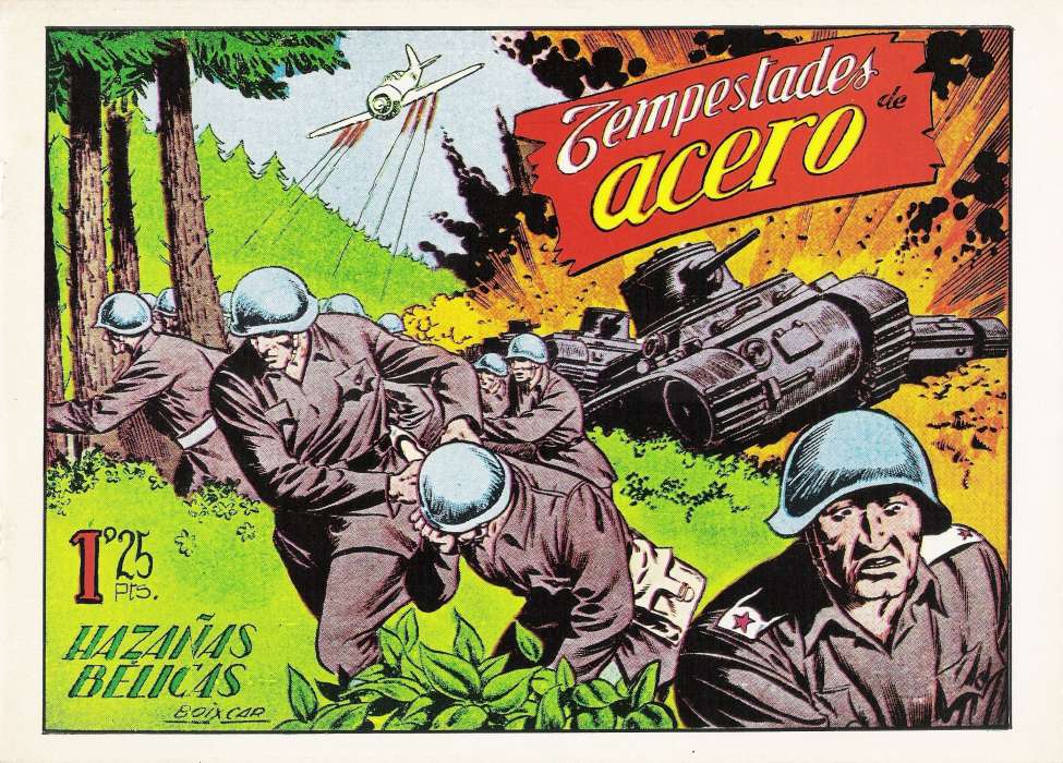 Comic Book Cover For Hazañas Belicas 13 - TEMPESTADES DE ACERO