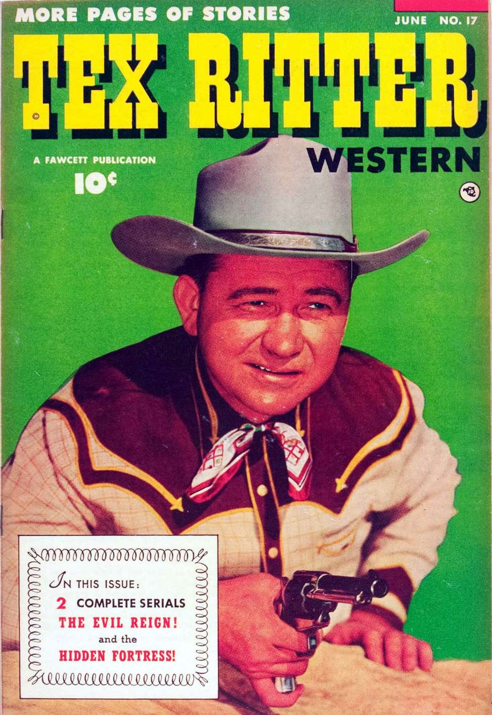 Book Cover For Tex Ritter Western 17