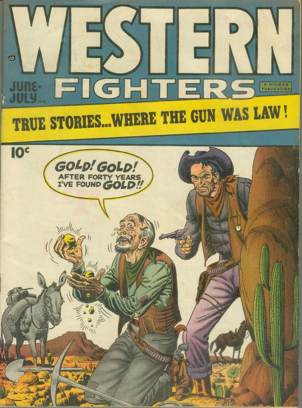 Comic Book Cover For Western Fighters v1 2