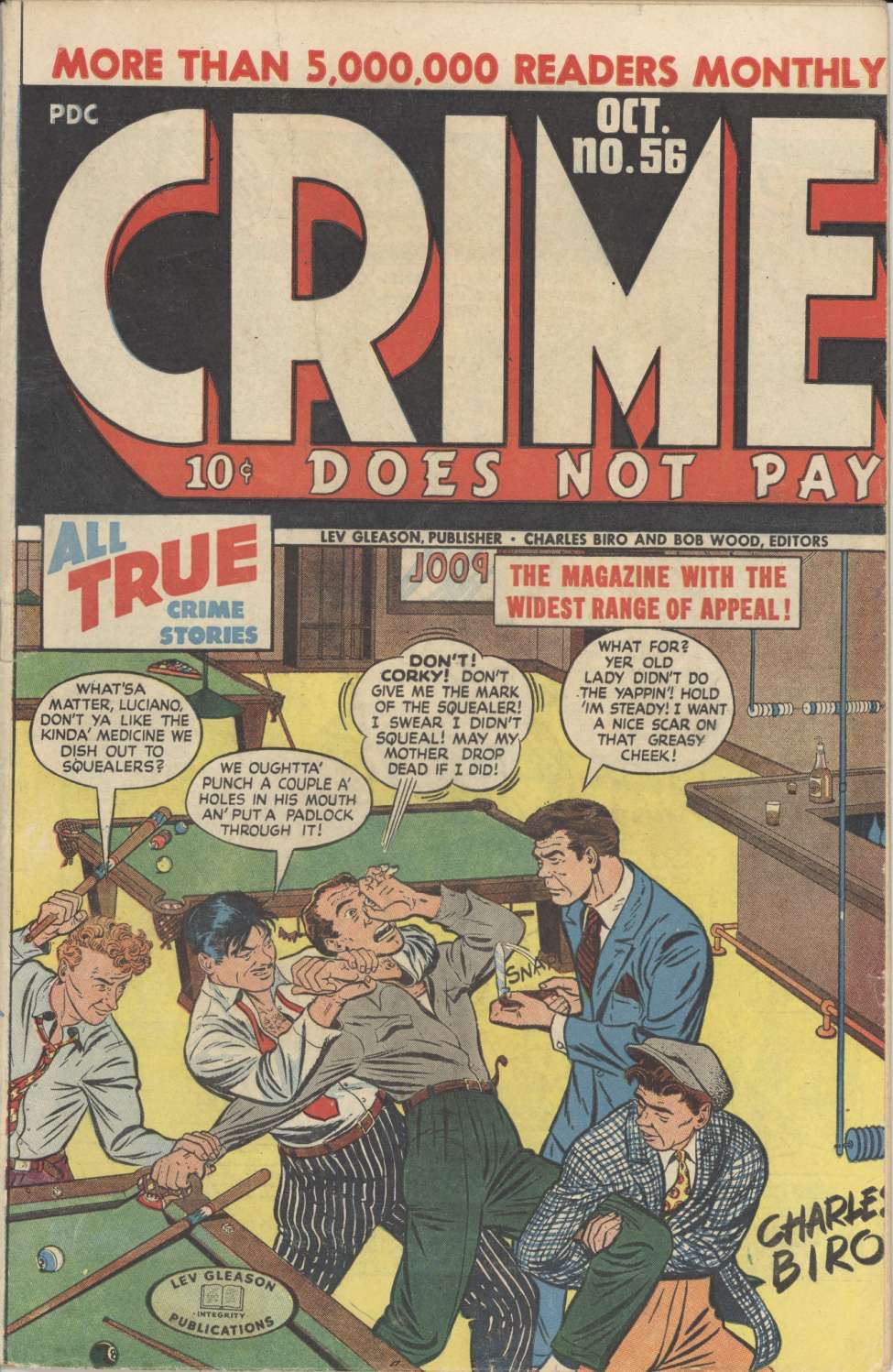 Book Cover For Crime Does Not Pay 56