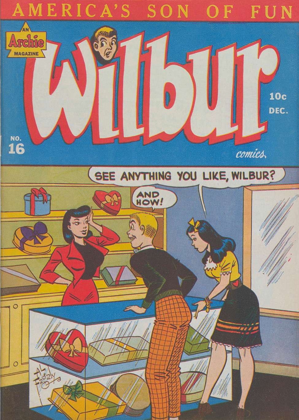 Comic Book Cover For Wilbur Comics 16