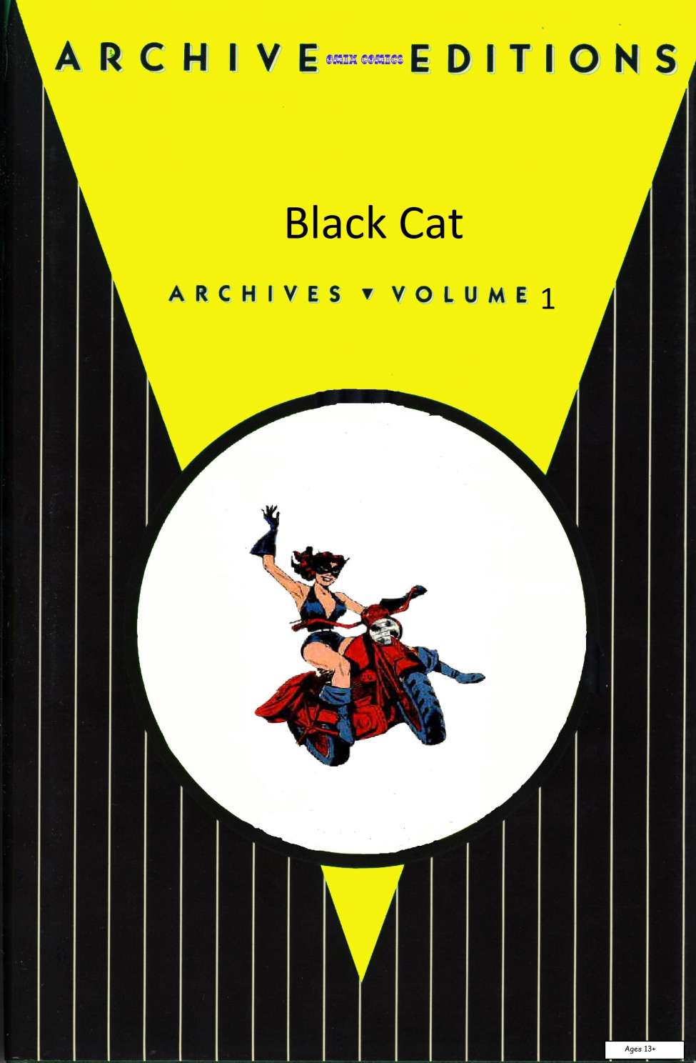 Comic Book Cover For Black Cat Archives v1