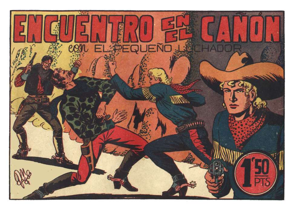 Comic Book Cover For El Pequeno Luchador 29 - Encuentro en El Cañón