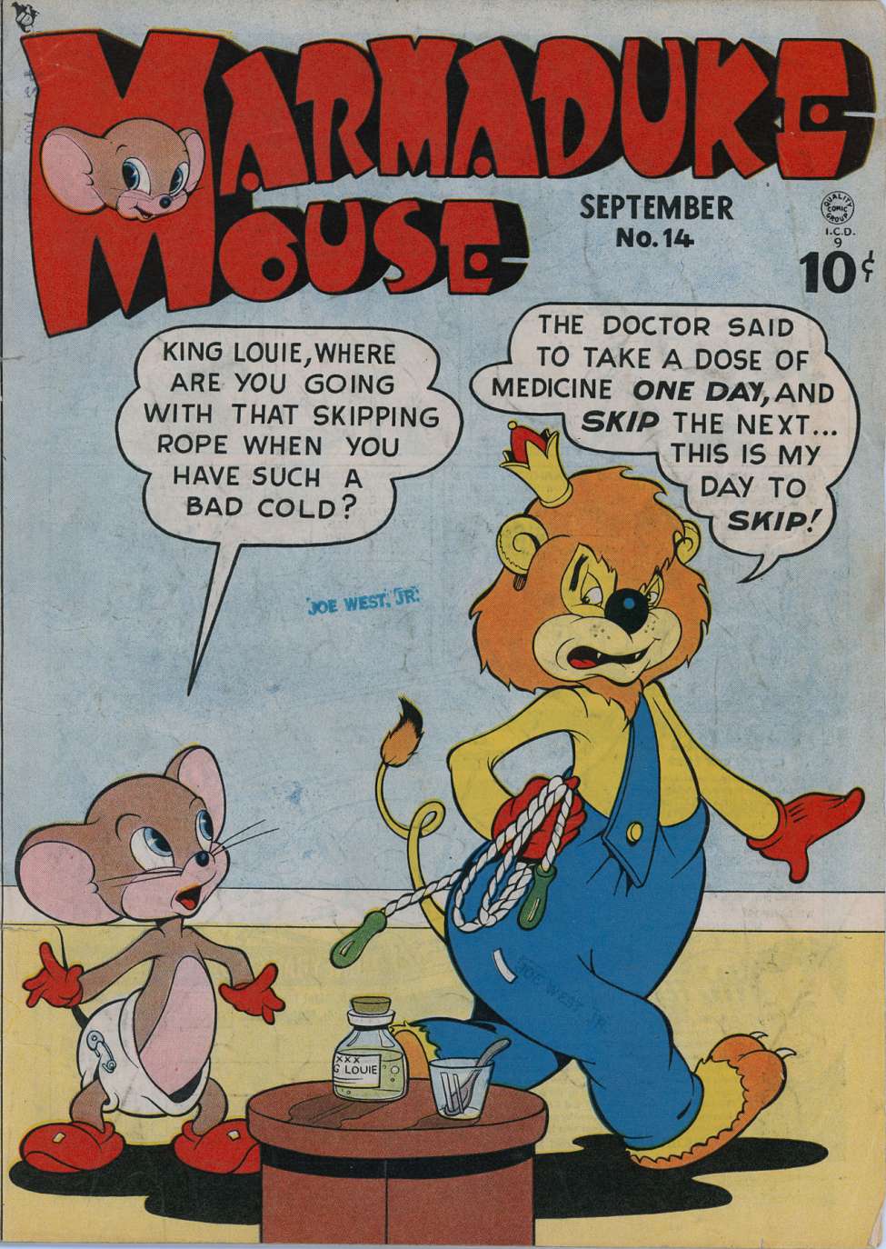 Comic Book Cover For Marmaduke Mouse 14
