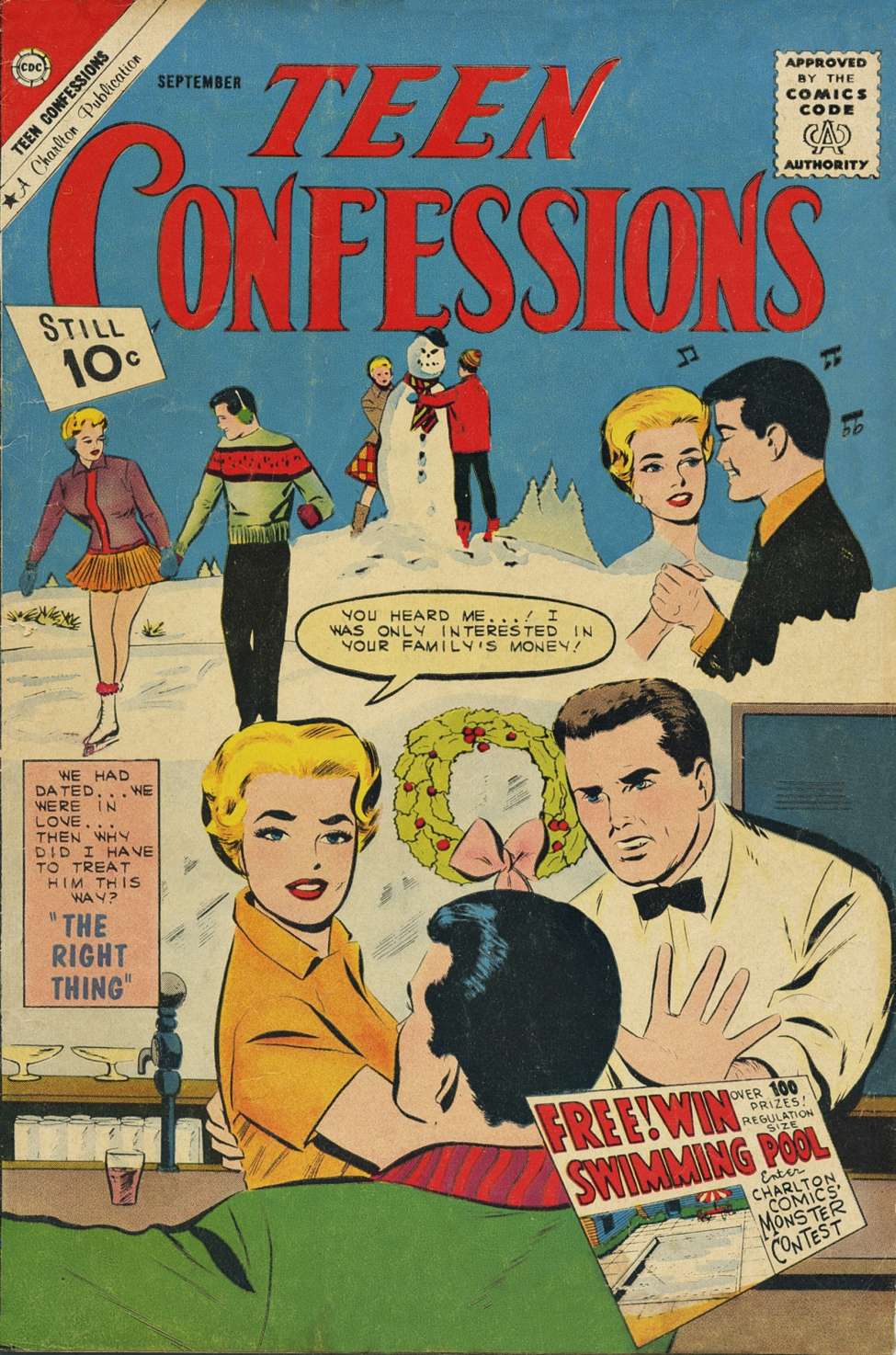 Book Cover For Teen Confessions 13