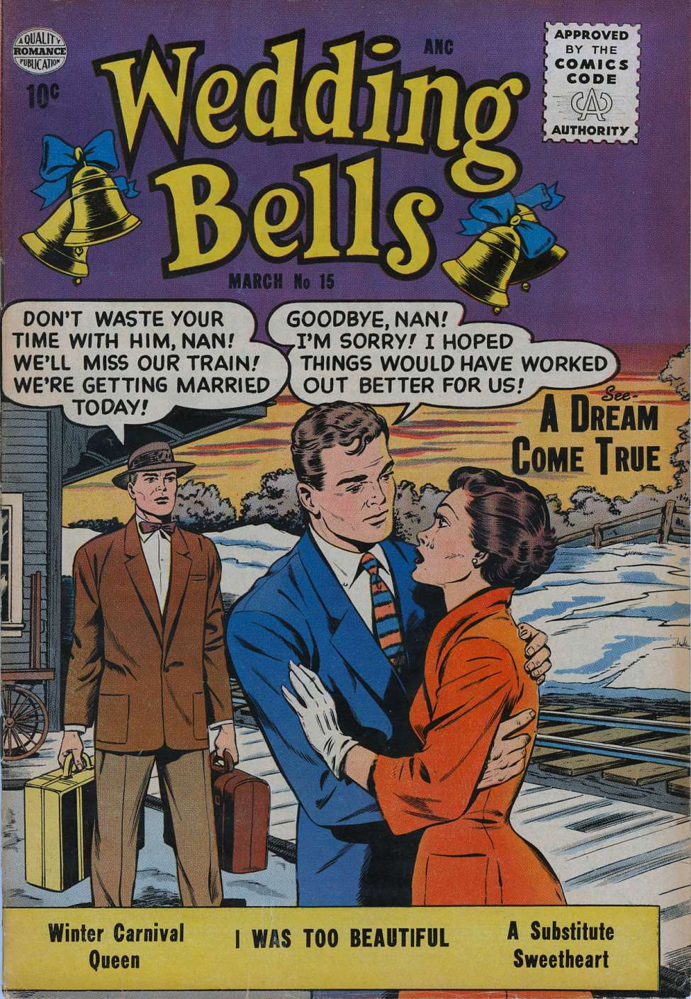 Comic Book Cover For Wedding Bells 15