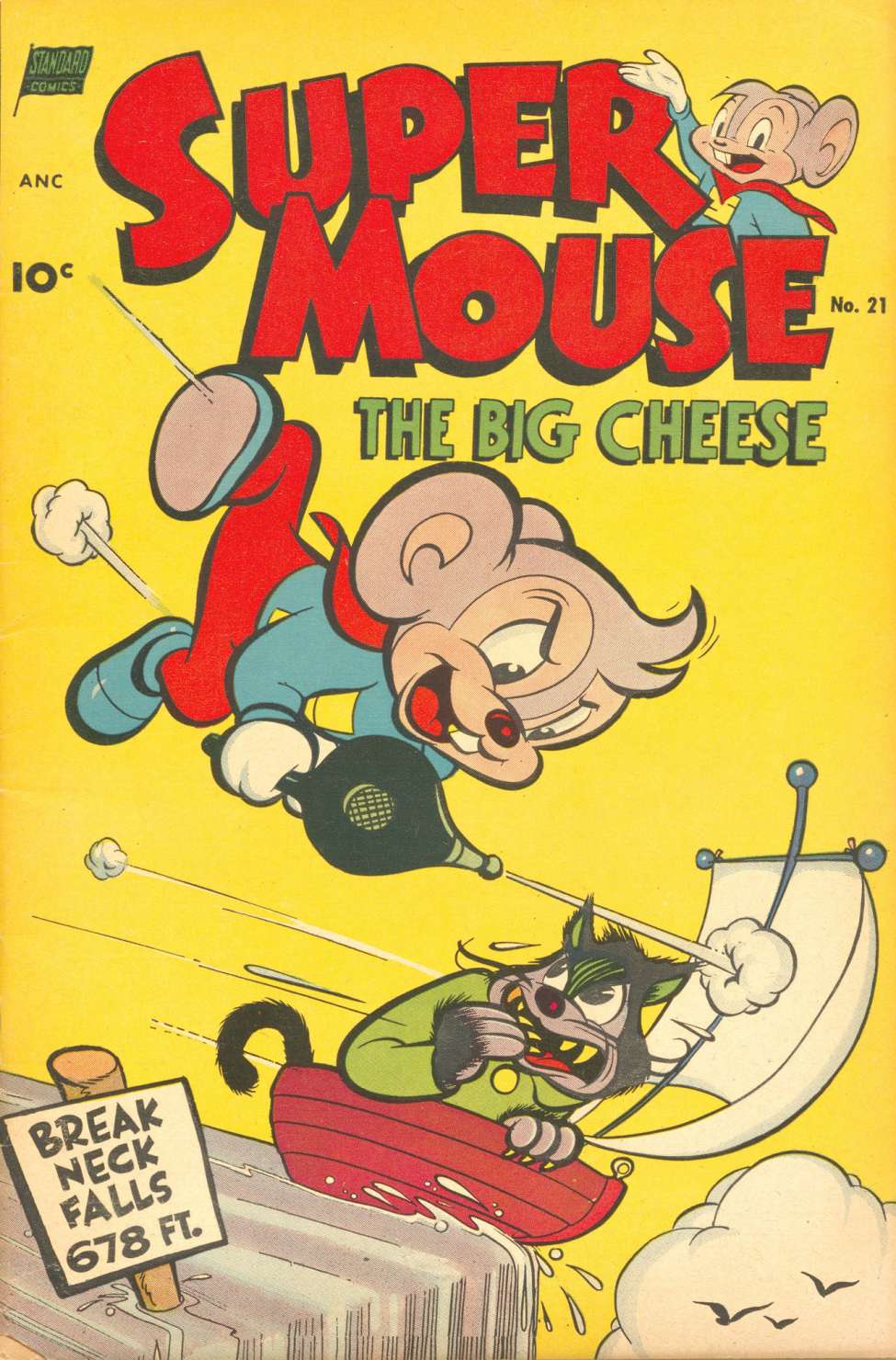 Book Cover For Supermouse 21 - Version 2