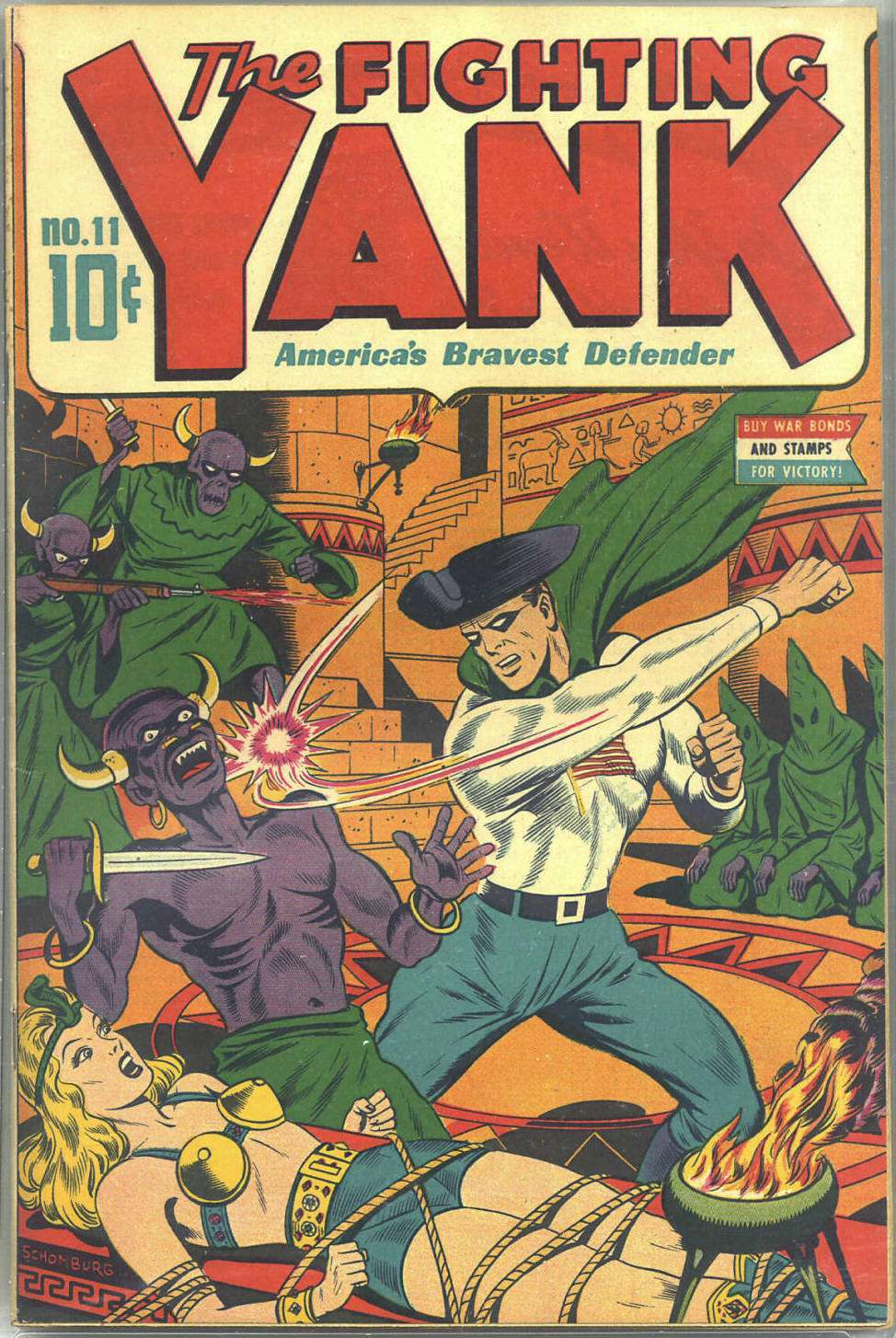 Comic Book Cover For The Fighting Yank 11