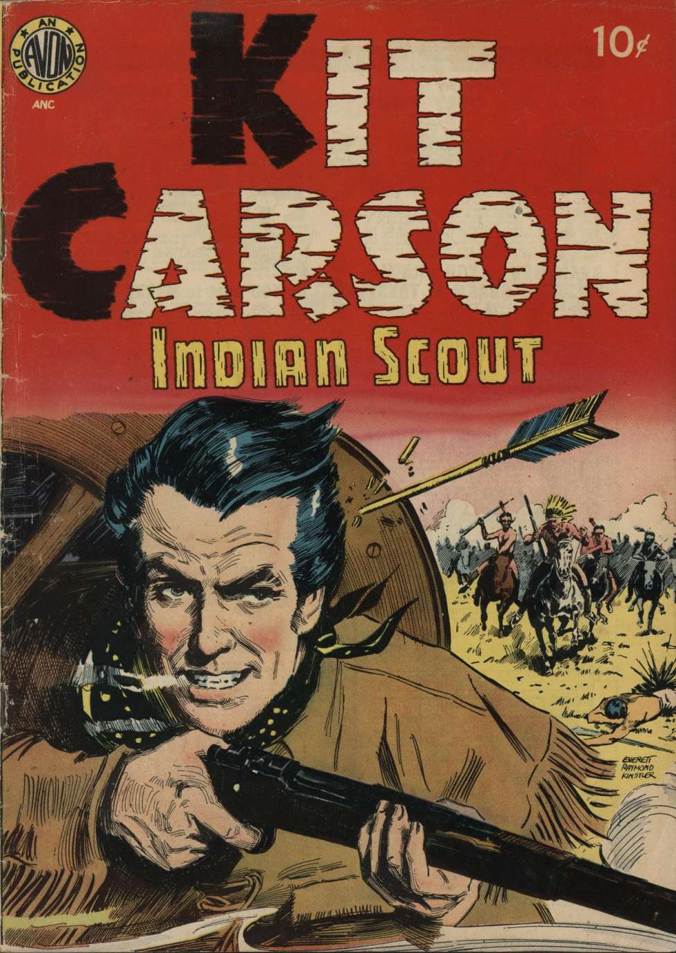 Comic Book Cover For Kit Carson 1