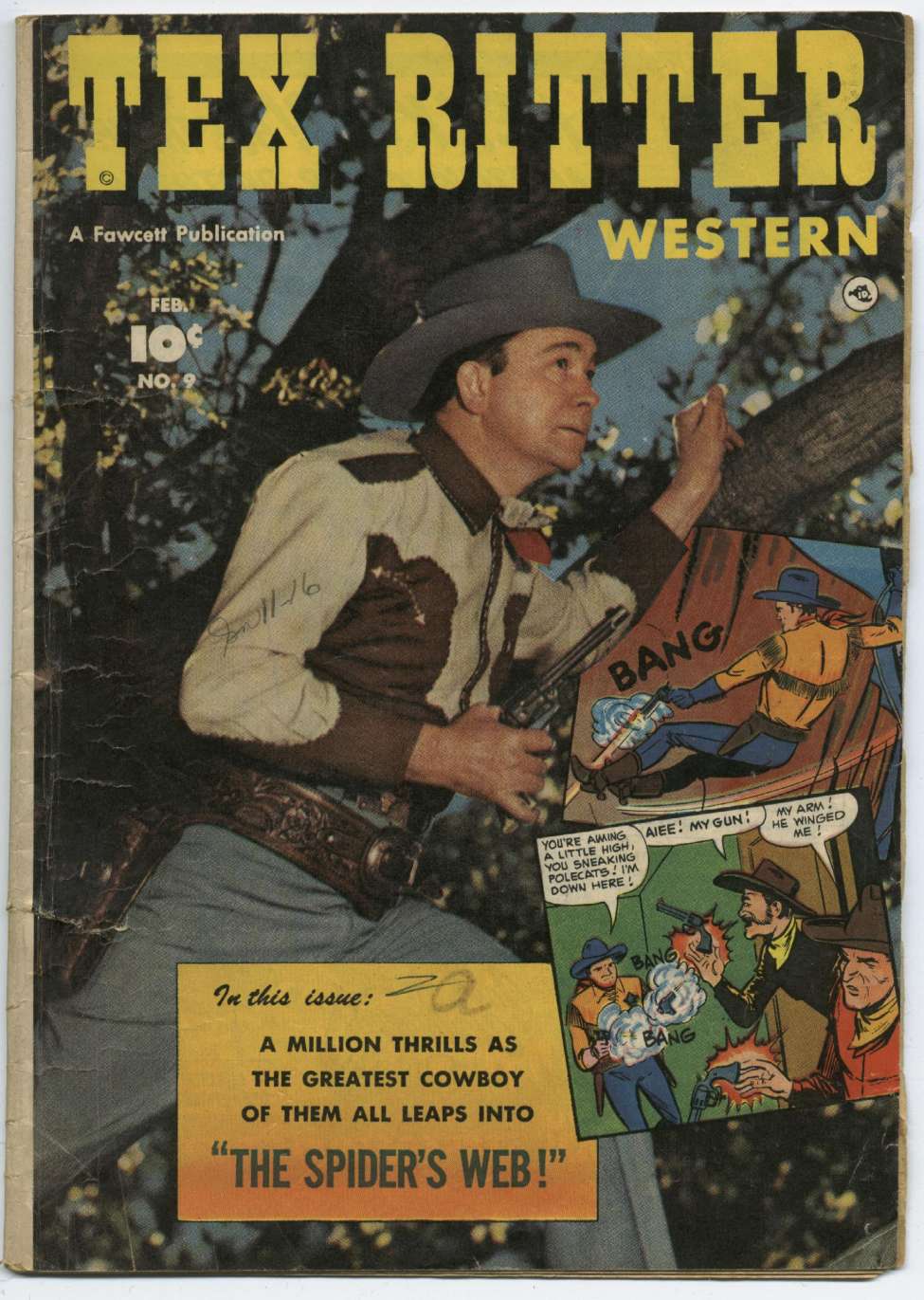 Book Cover For Tex Ritter Western 9