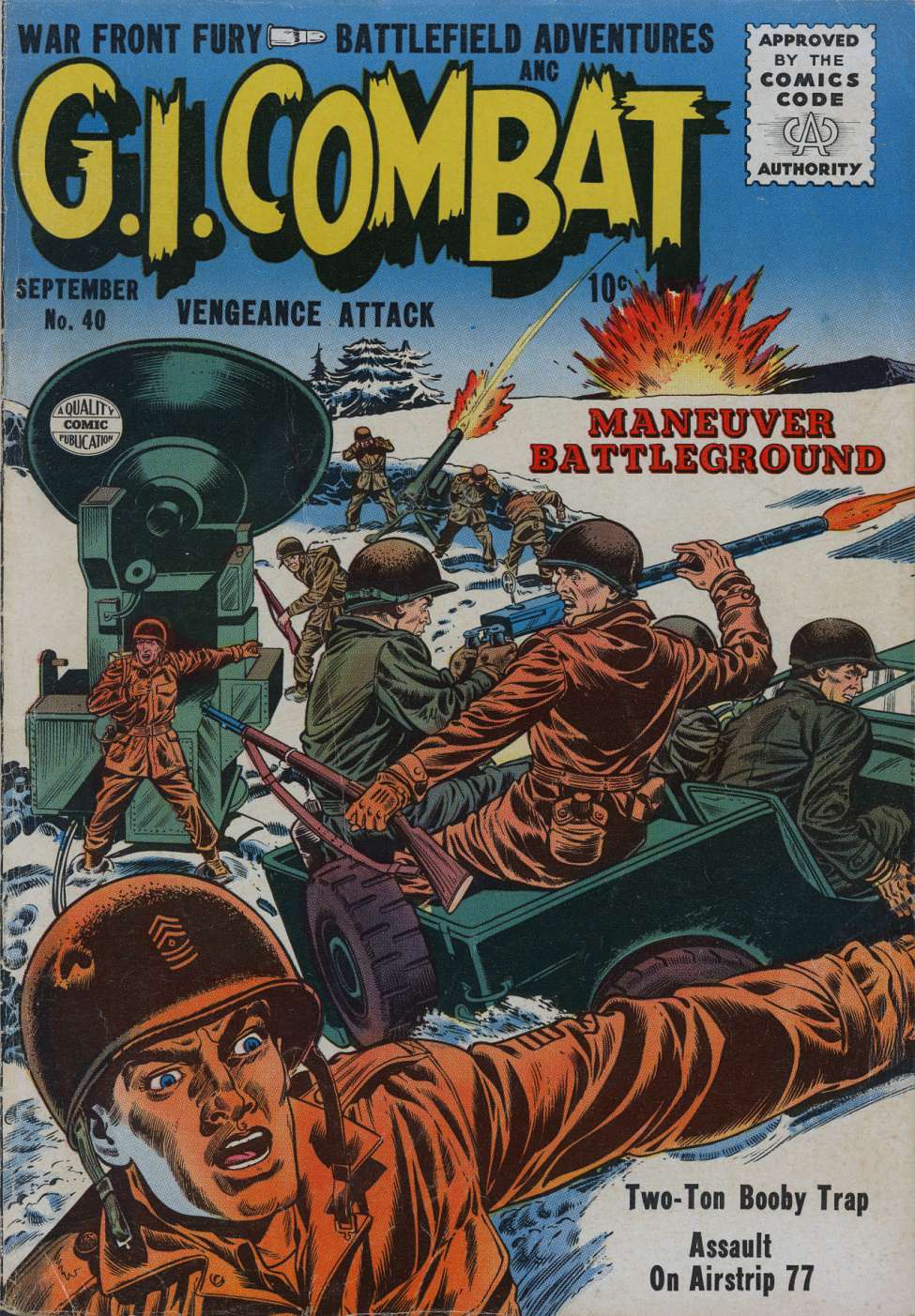 Book Cover For G.I. Combat 40