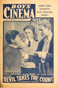 Large Thumbnail For Boy's Cinema 889 - The Devil Takes The Count - Freddie Bartholomew