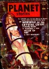 Cover For Planet Stories v3 11 - Werwile of the Crystal Crypt - Gardner F. Fox