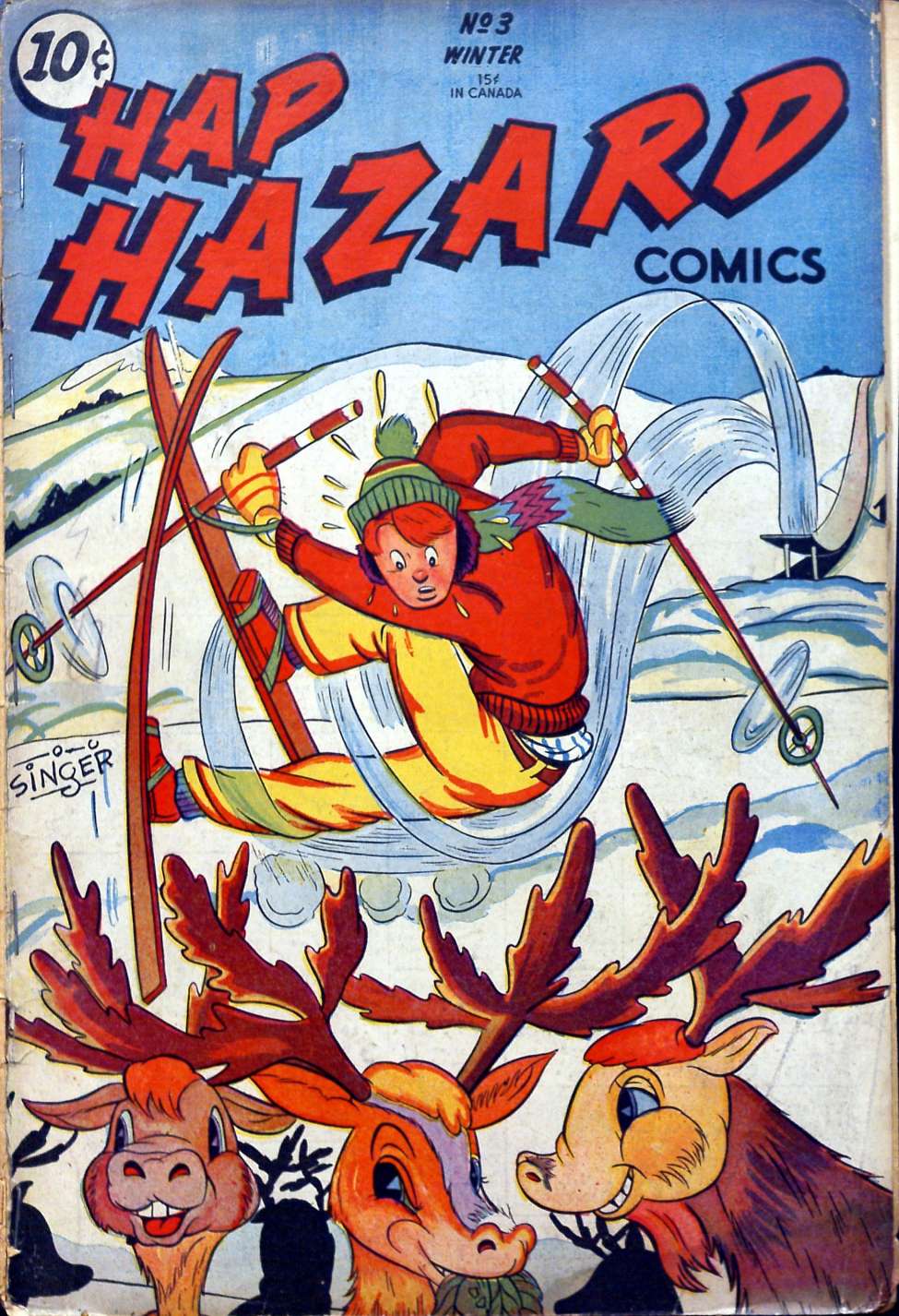 Comic Book Cover For Hap Hazard Comics 3 (alt) - Version 2