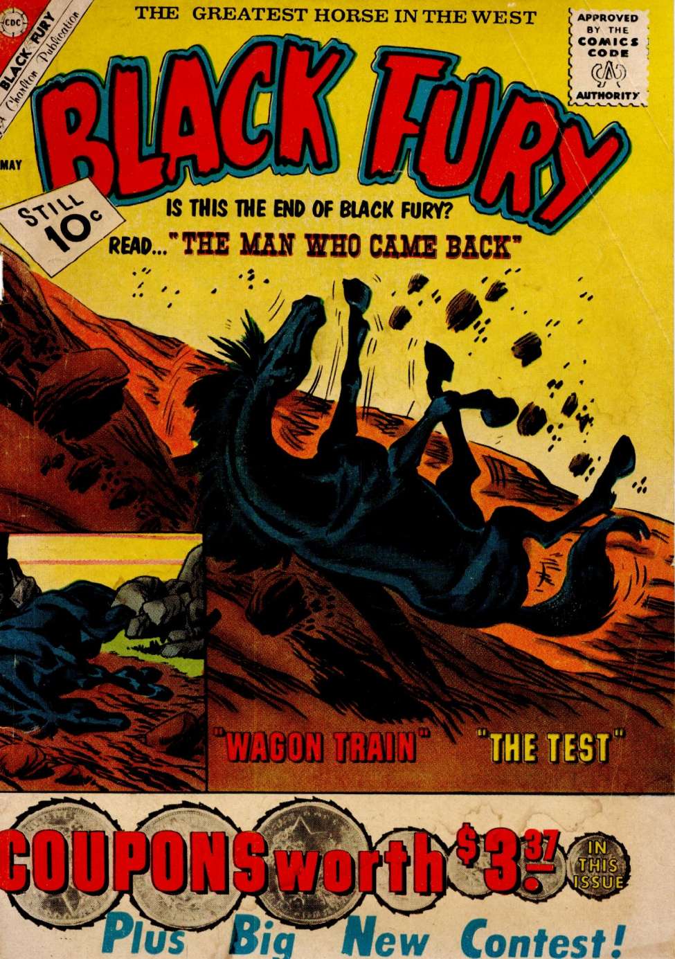 Comic Book Cover For Black Fury 30