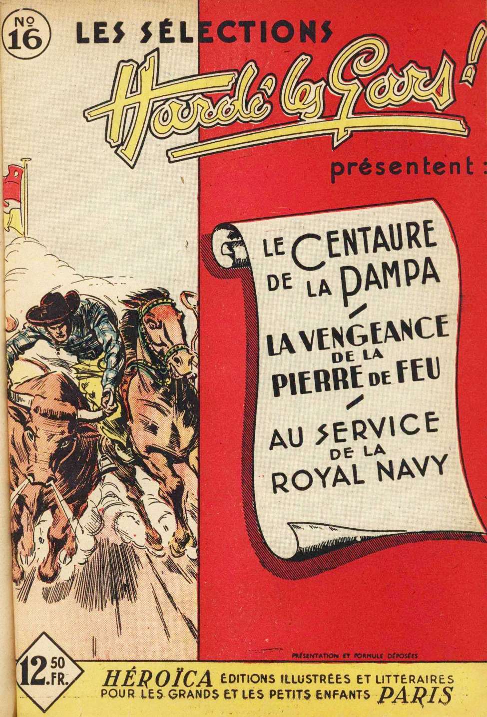 Comic Book Cover For Hardi les Gars 16 - Le centaure de la Pampa