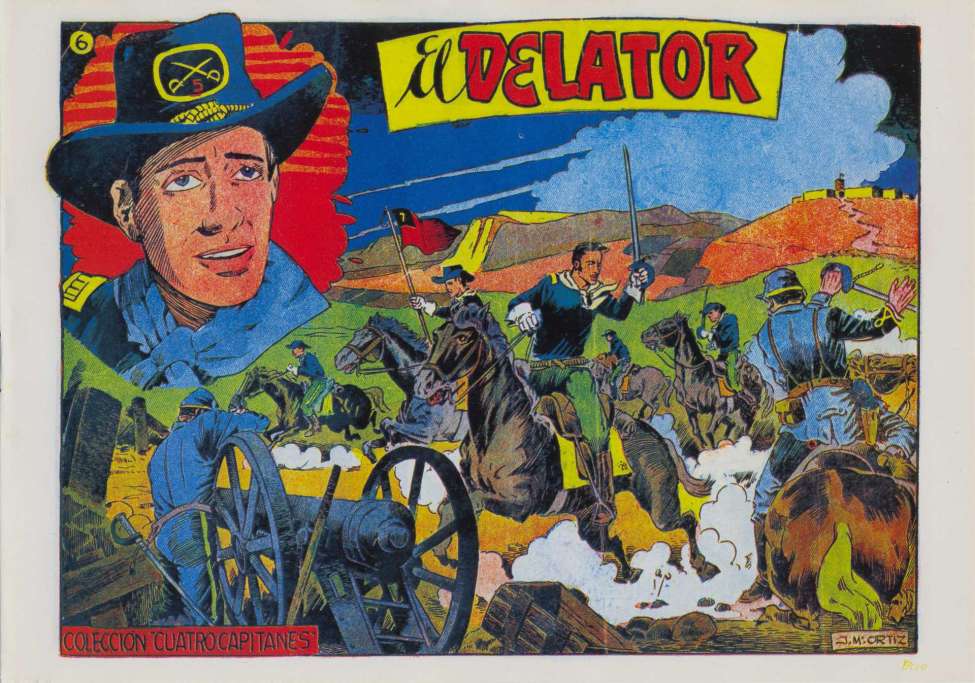 Comic Book Cover For Cuatro Capitanes 6 - El Delator