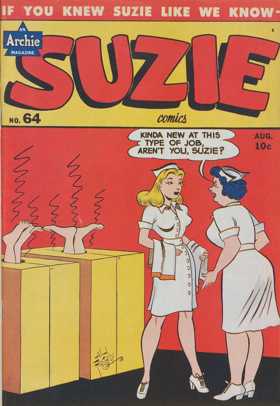Book Cover For Suzie Comics 64