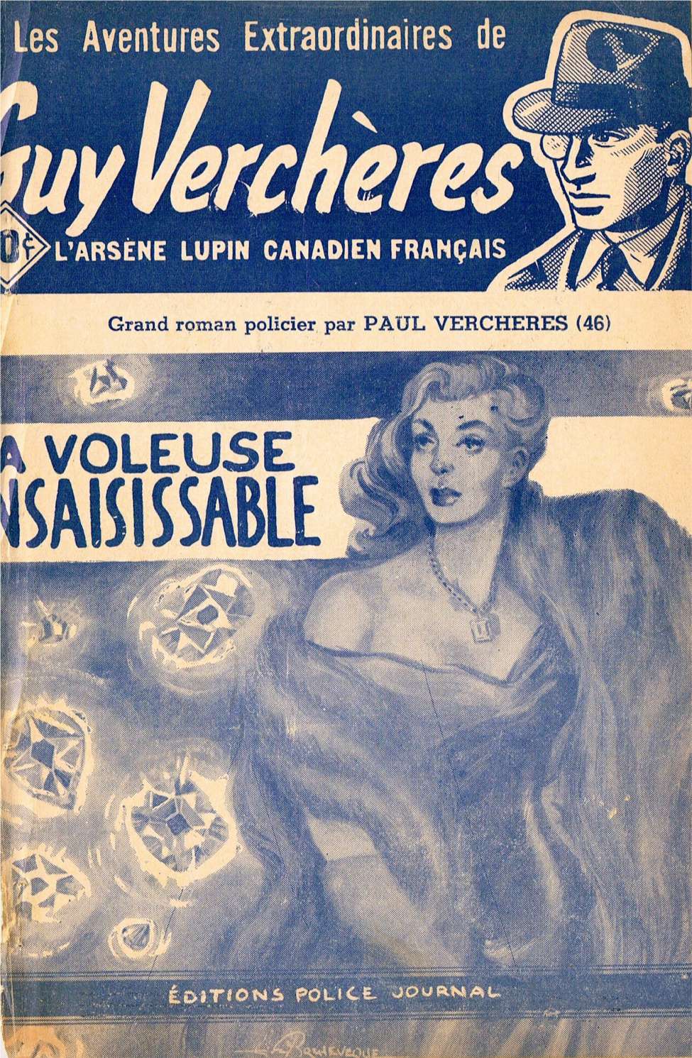 Comic Book Cover For Guy-Vercheres v2 46 - La Voleuse Insaisissable