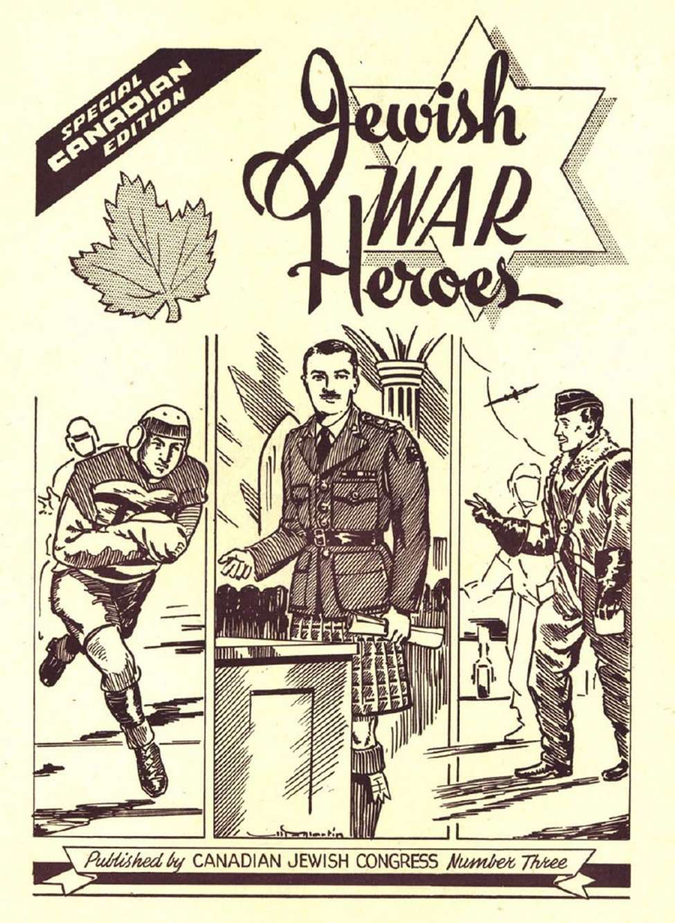 Comic Book Cover For Jewish War Heroes 3