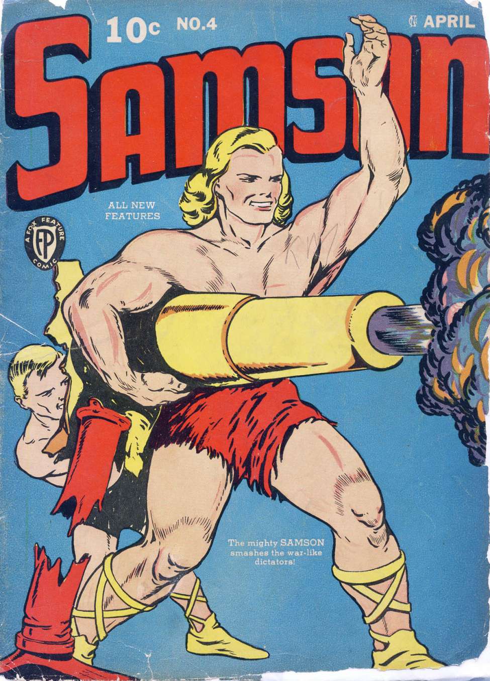 Comic Book Cover For Samson 4