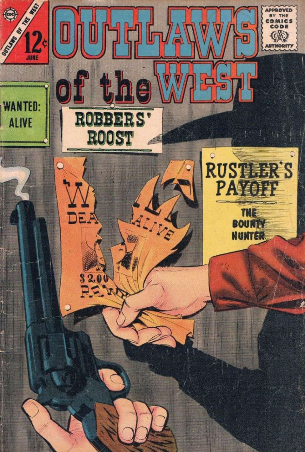 Book Cover For Outlaws of the West 43