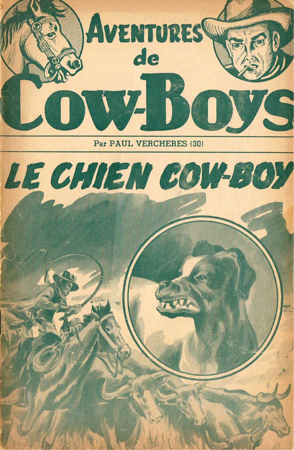Book Cover For Aventures de Cow-Boys 30 - Le chien cow-boy
