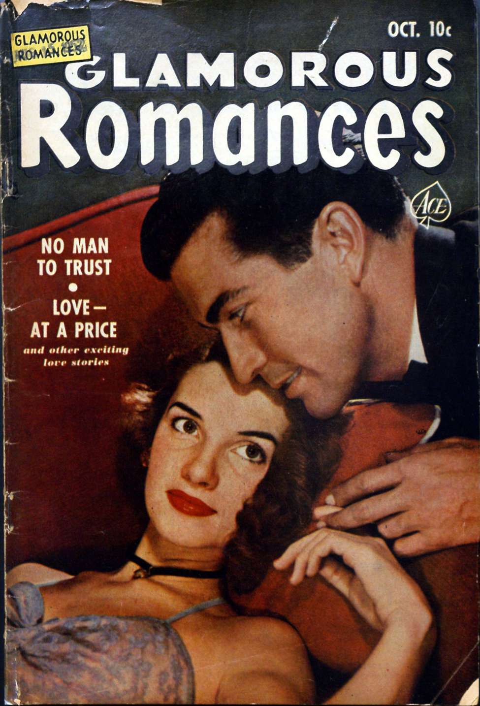 Comic Book Cover For Glamorous Romances 65